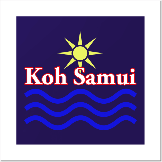 Koh Samui Wall Art by BLDesign